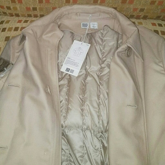 Uniqlo Woven Pea Coat - Picture 2 of 7